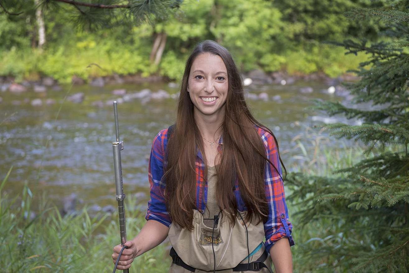 Grad student conducts a two-year study along the North Shore of Lake Superior.